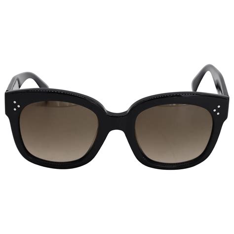 celine new audrey sunglasses 41805|Celine New Audrey Brown Gradient Square Sunglasses .